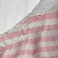 COMME des GARCONS HOMME PLUS コムデギャルソンオムプリュス AD2022 PK-B010 23SS ストライプ パッチワーク ロングシャツ ホワイト sizeS 瑞穂店