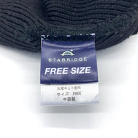 STABRIDGE スタブリッジ the Apartment ザ アパートメント the Beanie ザ ビーニー ニットキャップ ブラック イエロー 福生店