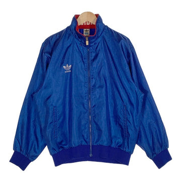 adidas アディダス ウィンドブレーカー ジップアップジャケット ブルー ADS-8150 デサント Size O 福生店