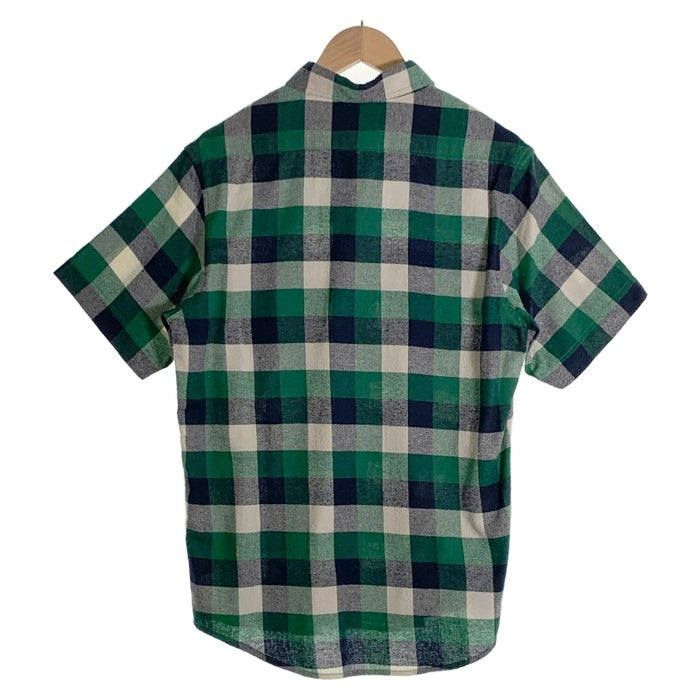 CORE FIGHTER コアファイター フランネルチェック 半袖シャツ グリーン Size M 福生店