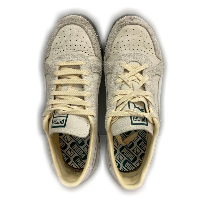 PUMA プーマ Indoor PRM インドア プレミアム スウェードローカットスニーカー ライトグレー クリーム 398179-01 Size 27cm 瑞穂店