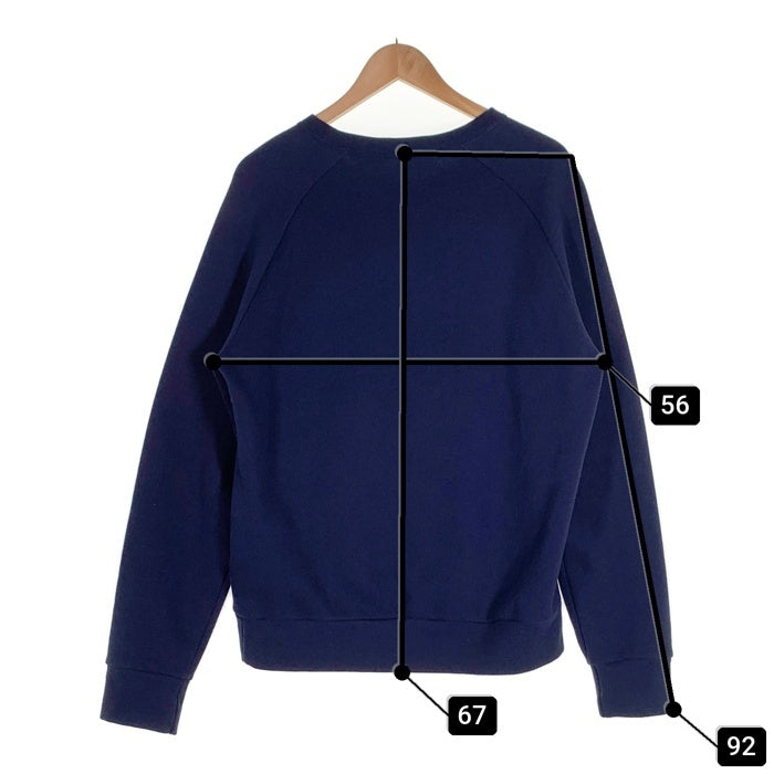POLO RALPH LAUREN ポロ ラルフローレン クロスフラッグ クルーネック スウェット トレーナー ネイビー Size M 福生店