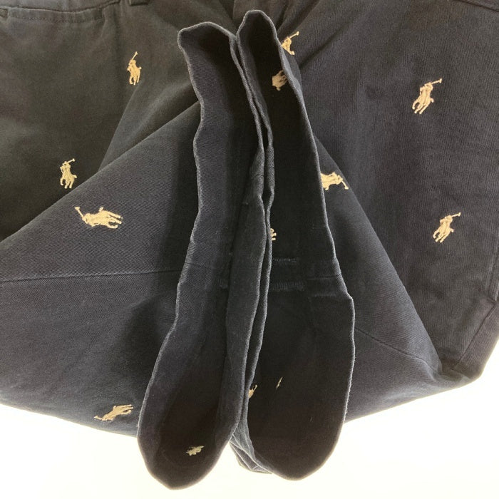 Polo by Ralph Lauren ポロバイラルフローレン ポニー総柄 チノ ハーフパンツ ネイビー size36 瑞穂店