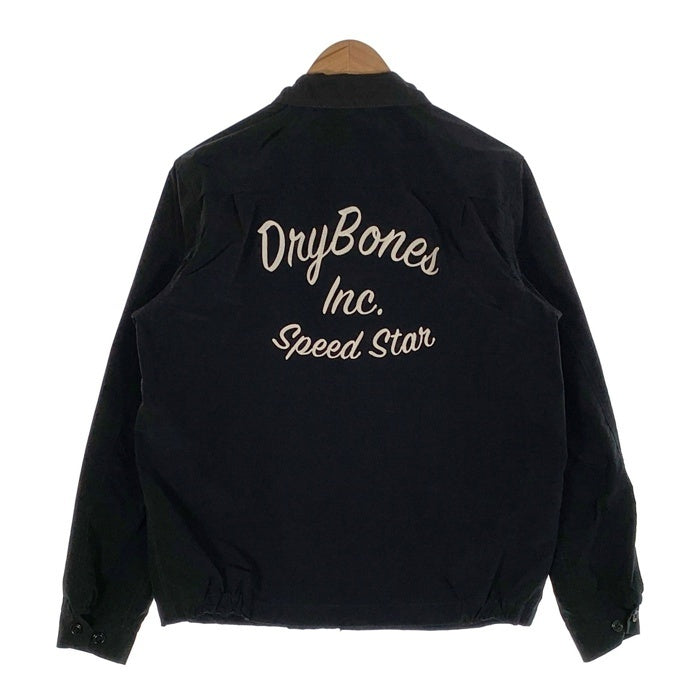 Dry Bones ドライボーンズ ドリズラージャケット ブラック ポリエステル ナイロン 刺繡 Size M 福生店