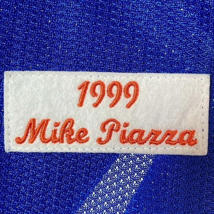 mitchell&ness ミッチェルアンドネス MLB ベースボールシャツ NY METS ニューヨーク・メッツ #31 マイク ピアッツァ Mike Piazza ピアザ ブルー sizeXL 瑞穂店