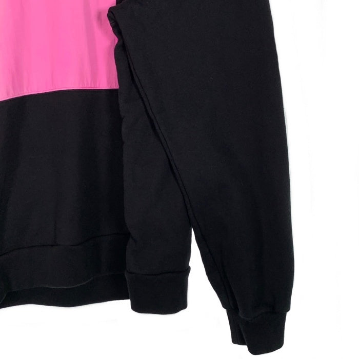 SUPREME シュプリーム 17AW Polo Crewneck ポロクルーネック スウェットトレーナー ブラック ピンク Size L 福生店