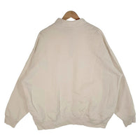 SUPREME シュプリーム 22AW Washed Half Zip Pullover ウォッシュドハーフジッププルオーバー スウェットトレーナー ホワイト Size L 福生店