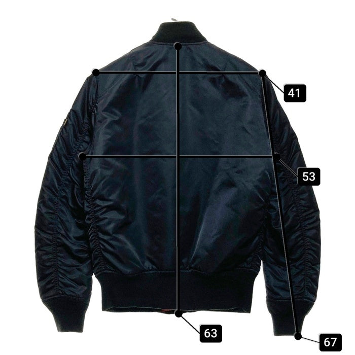 SWAGGER×ALPHA スワッガー×アルファ SWGJKT-401 MA-1 フライトジャケット ブラック sizeM 瑞穂店