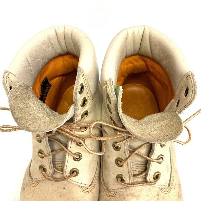 Timberland ティンバーランド 31181 6インチ ブーツ ホワイト size9,5 瑞穂店