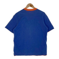 EASTPORT VIKINGS リバーシブル ダブルフェイス Tシャツ オレンジ ブルー Size M-L 相当 福生店
