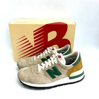 New Balance ニューバランス M990TG1 USA製 990V1 スニーカー ベージュxグリーン size28.5cm 瑞穂店