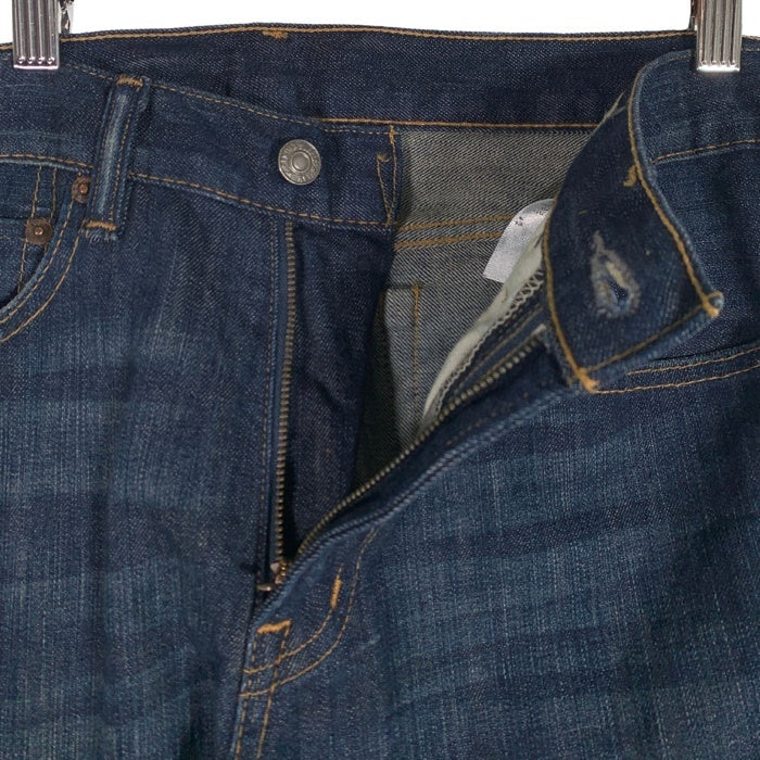 DENIM&SUPPLY RALPH LAUREN デニムアンドサプライ ラルフローレン LOW SKINNY ロースキニー USED加工 デニムスキニーパンツ インディゴ Size 31 福生店