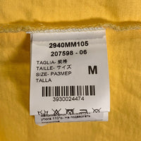 MSGM エムエスジーエム フロントロゴプリント ロングスリーブTシャツ イエロー 2940MM105 Size M 福生店