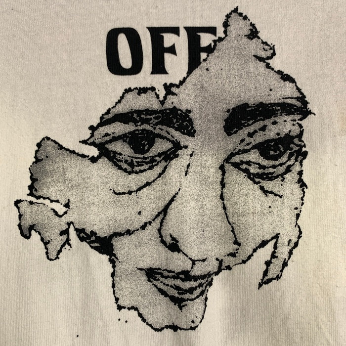 OFF-WHITE オフホワイト レイヤード ロングスリーブ プリントTシャツ ホワイト OMAB022F20FAB004 Size XL 福生店