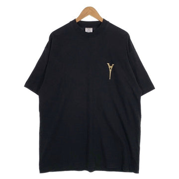 VETEMENTS ヴェトモン Eiffel Tower Logo T-Shirt エッフェル塔 ロゴプリント Tシャツ ブラック UA53TR250B Size S 福生店
