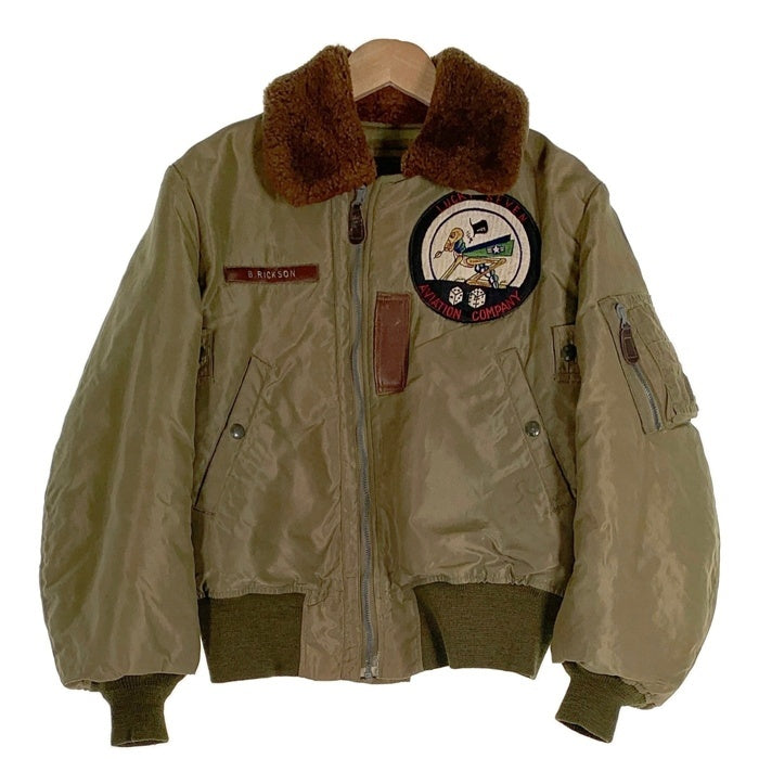 BUZZ RICKSON'S バズリクソンズ  B-15B ナイロンフライトジャケット オリーブ カスタム Size 38 福生店
