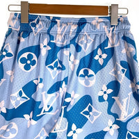 MR. REMADE ミスター リメイド LV MESH SHORTS メッシュショーツ ライトブルー Size L 福生店