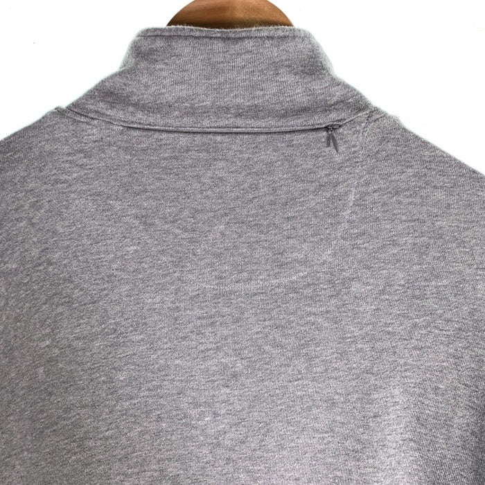 HUF ハフ コットン ハーフジップ スウェット グレー Size L 福生店