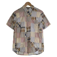 00's STUSSY ステューシー 半袖 ボタンダウンシャツ マルチカラー Size M 福生店