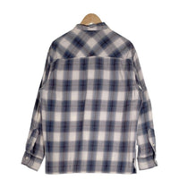 NEIGHBORHOOD ネイバーフッド 21SS B&C C-SHIRT コットンチェックシャツ 長袖 ネイビー ホワイト 211ARNH-SHM03 Size L 福生店