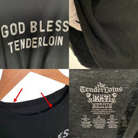 TENDERLOIN テンダーロイン GOD BLESS TENDERLOIN プリント 半袖 Tシャツ ブラック Size M 福生店