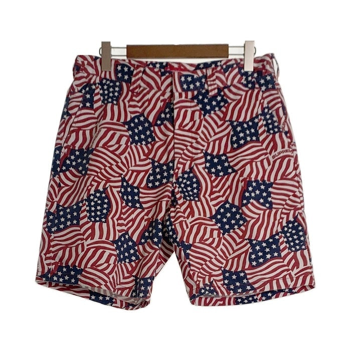 SUPREME シュプリーム 20SS WORK SHORT FLAGS ショーツ ショート ハーフパンツ 星条旗 アメリカ国旗 Size 34 福生店