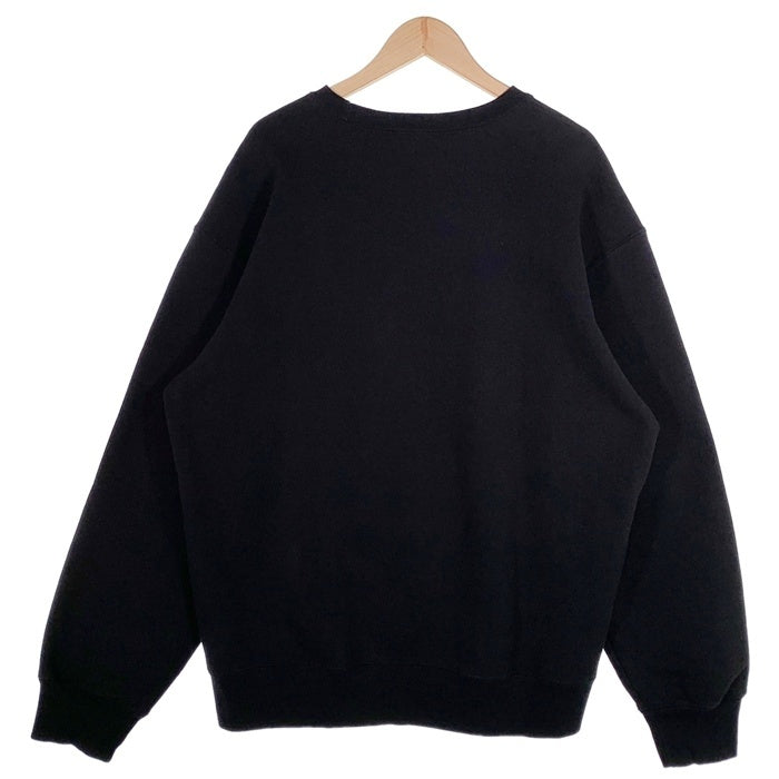 SUPREME シュプリーム 22AW Box Logo Crew Neck ボックス クルーネック スウェット ブラック カナダ製 Size XL 福生店