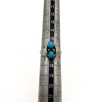 AL 刻印 ターコイズ シルバーリング 925 Size 17号 福生店