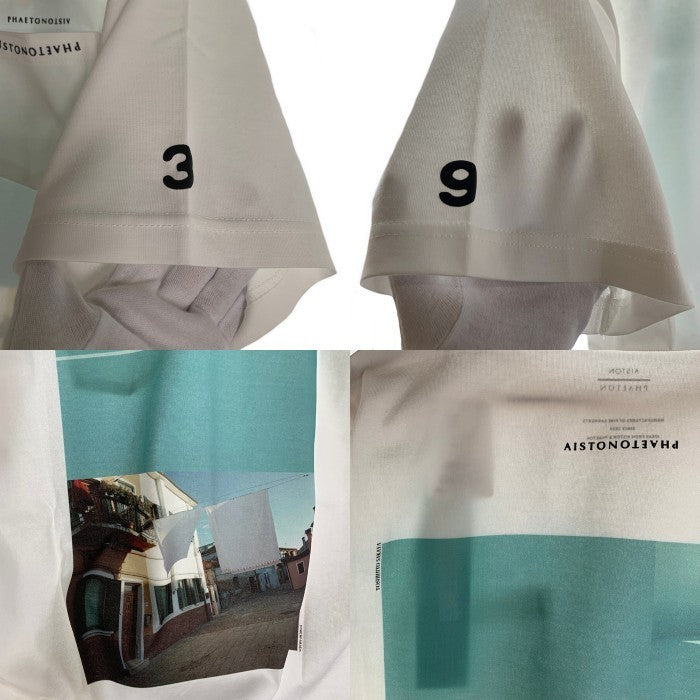 AISTON アイストン 25SS PHAETON フェートン PHOTO T-SHIRT フォトプリント Tシャツ ホワイト Size M 福生店