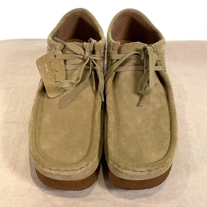 Clarks クラークス WALLABEE ワラビー スウェードシューズ ベージュ 61304065 Size UK7.5 (25.5cm) 福生店