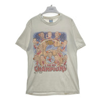 90's NBA FINALS 1998 シカゴ・ブルズ プリントTシャツ ホワイト PRO PLAYER USA製 Size M 瑞穂店