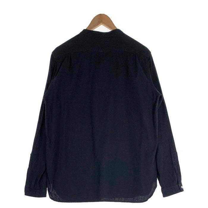 FULLCOUNT フルカウント STAND COLLAR CHAMBRAY SHIRT 5oz スタンドカラーシャンブレーシャツ プルオーバー ブラック 4900 Size 40 福生店