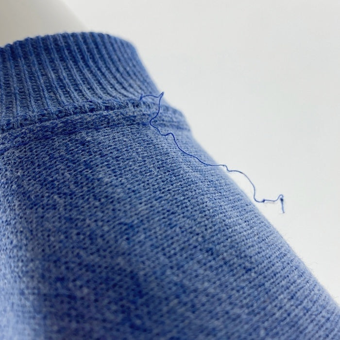 Champion チャンピオン 青刺繡タグ USA製 刺繡ロゴ スウェットトレーナー ライトブルー sizeL 瑞穂店