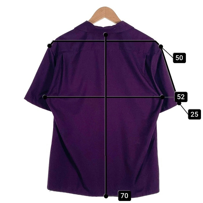 tone トーン OC REMAKE SHIRT オープンカラーリメイクシャツ 半袖 パープル TO-SS18-SS02 Size 1 福生店