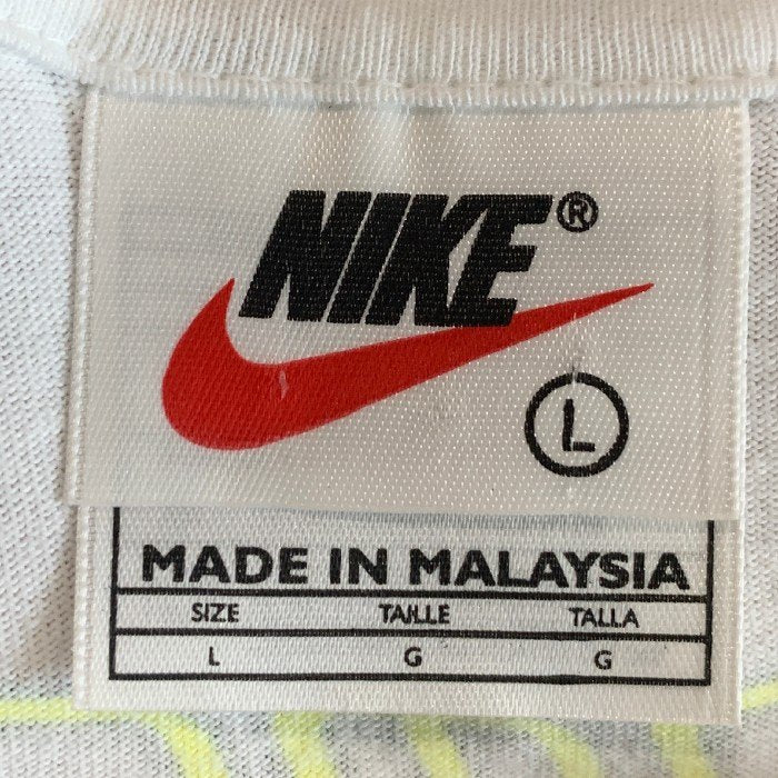 90's NIKE ナイキ KING K NOMO プリント Tシャツ 野茂英雄 ホワイト Size L 福生店