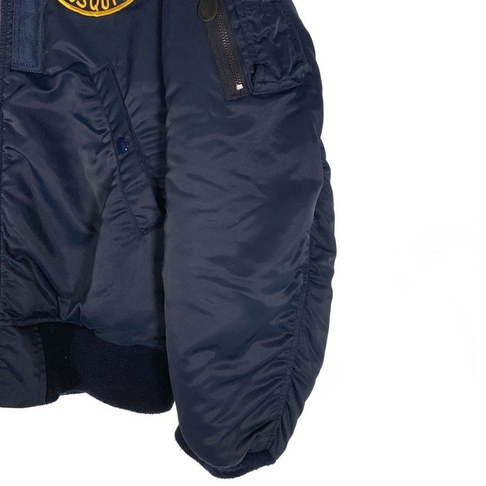C.A.B. CLOTHING キャブクロージング U.S. AIR FORCE エアフォース Marilyn Monroe マリリンモンロー MOSQUITO B-15C フライトジャケット ネイビー MIL-J-6251 Size 42 福生店