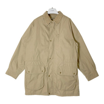 L.L.Bean エルエルビーン 80～90s USA製 襟コーデュロイ ハーフコート ベージュ sizeL 瑞穂店