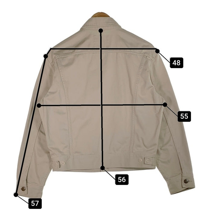 90`s Lee リー WESTERNER JACKET ウエスターナー トラッカージャケット アイボリー 0424 日本製 Size M 福生店