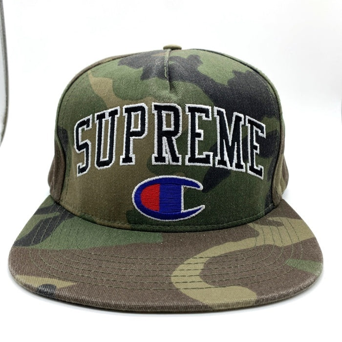 Supreme シュプリーム Champion チャンピオン 14AW 5-Panel Cap 5パネルキャップ カモフラ 福生店