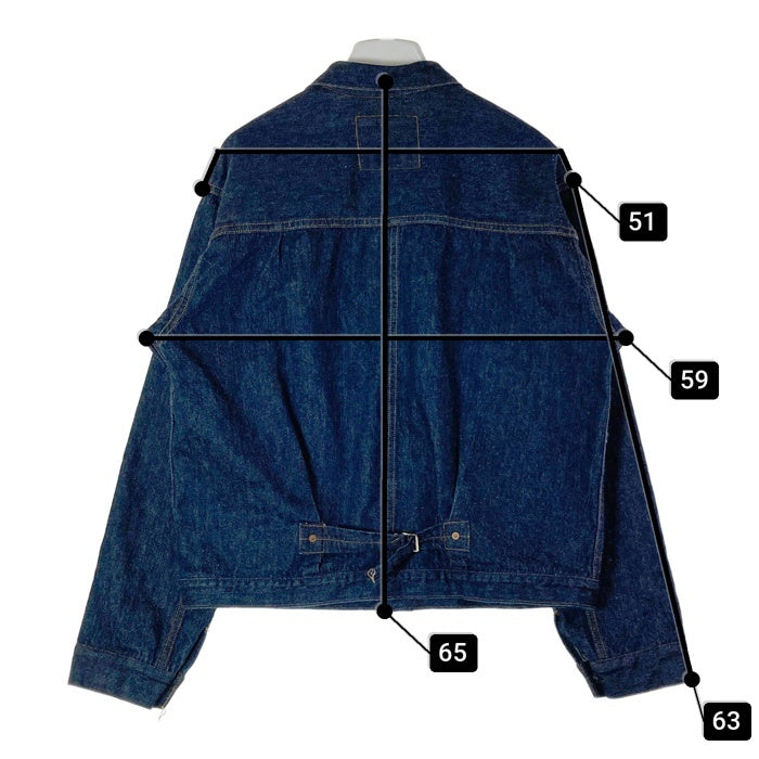 WAREHOUSE ウエアハウス 2001XX T-BACK Tバック 1stタイプ トラッカージャケット Gジャン インディゴ size44 瑞穂店