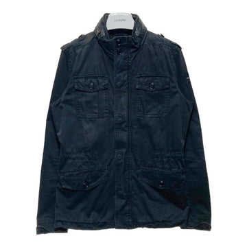 DIESEL ディーゼル 加工 ミリタリージャケット ブラック Size S 瑞穂店