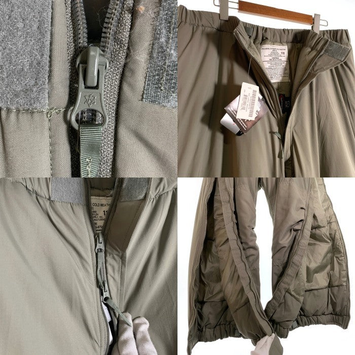 00's U.S.ARMY 米軍 PRIMALOFT プリマロフト ECWCS LEVEL7 GEN3 中綿 トラウザーパンツ グレー 8415-01-538-6704 Size L-R 福生店