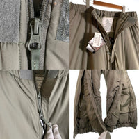 00's U.S.ARMY 米軍 PRIMALOFT プリマロフト ECWCS LEVEL7 GEN3 中綿 トラウザーパンツ グレー 8415-01-538-6704 Size L-R 福生店