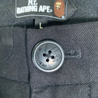 Mr.BATHING APE ミスター ベイシングエイプ CHINO PANT チノパン ブラック Size L 福生店