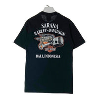 HARLEY DAVIDSON ハーレーダビッドソン USA製 DUELING EAGLES Tシャツ ブラック sizeS タグ付き 瑞穂店