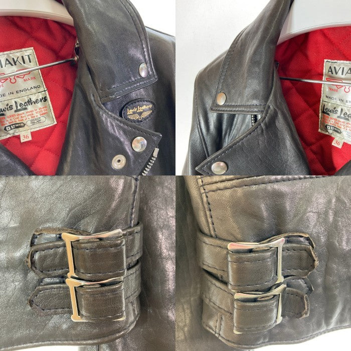 Lewis Leathers ルイスレザー ライトニング ライダースジャケット  ブラック size36 瑞穂店