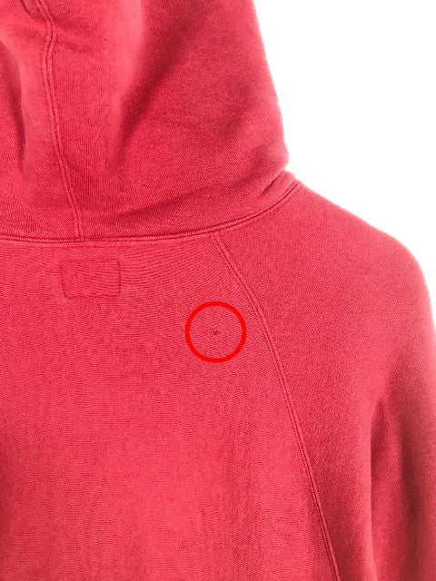 WTAPS ダブルタップス 16SS DESIGN HOODED 01 ロゴワッペン スウェットパーカー レッド Size M 福生店