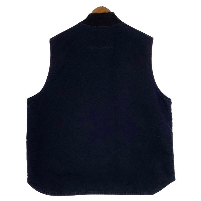 Carhartt カーハート Duck Vest ダックベスト ネイビー 中綿 メキシコ製 V02 MDT Size XL-R 福生店