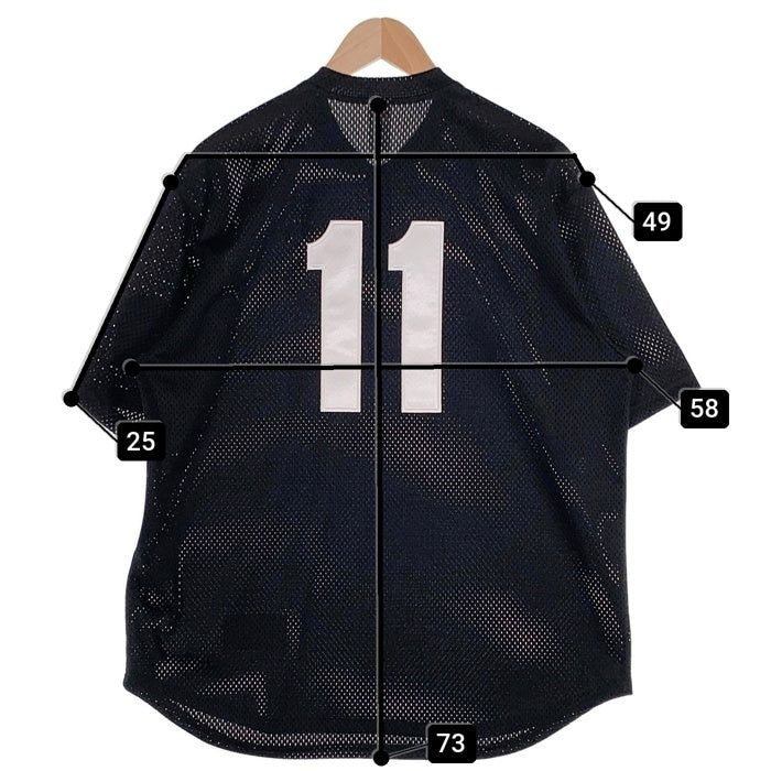 SUPREME シュプリーム Shop S Logo Baseball Henley ヘンリーネック ベースボールシャツ ブラック Size M 福生店