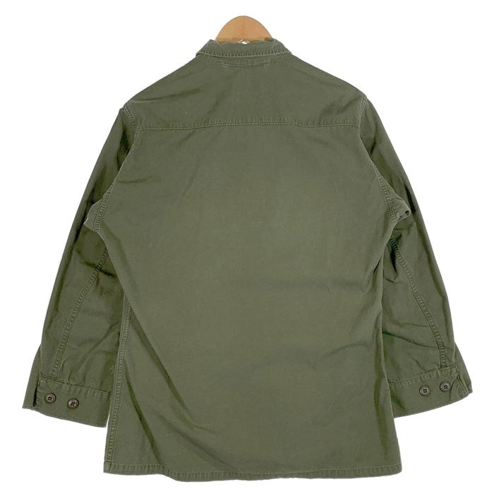 60's U.S.ARMY 米陸軍 Jungle Fatigue Jacket ジャングルファティーグ ジャケット オリーブ ノンリップ エポーレット無 Size S-R 福生店